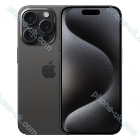 Apple iPhone 15 Pro, 128 GB, black