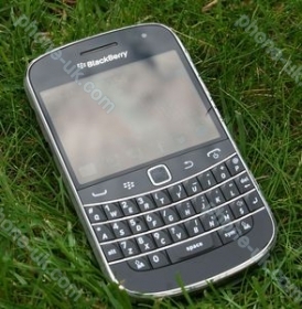 BlackBerry Bold Touch 9900 with branding