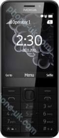 Nokia 230 Dual-SIM black/silver