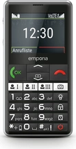 Emporia Pure LTE (V3) schwarz/silber