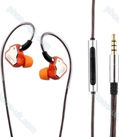 7Hz Salnotes Zero orange with microphone