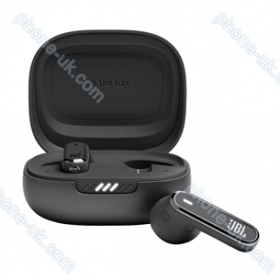 JBL Live Flex, adaptive noise cancelling, black