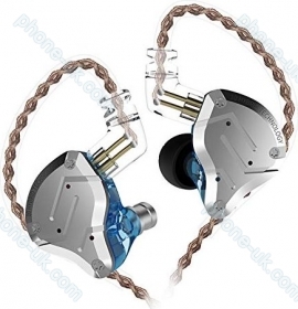 KZ ZS10 Pro without microphone blue