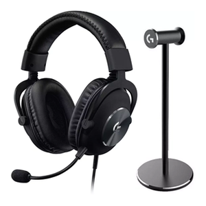 Logitech G Pro X + Stand, black bundle