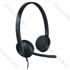 Logitech H340, black
