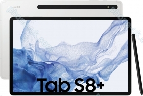 Samsung Galaxy Tab S8+ X806, 8GB RAM, 256GB, Silver, 5G