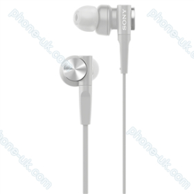 Sony MDR-XB55AP Extra Bass, white