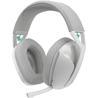 Logitech G321 LIGHTSPEED Wireless Gaming Headset, white headset