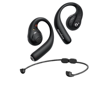 Soundcore AeroFit Pro, black sport earbuds
