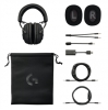 Logitech G PRO X Blue VO!CE, black