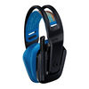 Logitech G535 LIGHTSPEED Wireless Gaming Headset, black/blue headset