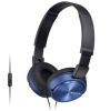 Sony ZX310, blue - On-ear Headphones